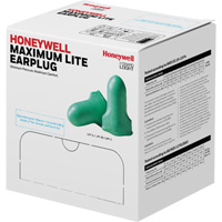 Howard Leight™ Maximum Lite Low-Pressure Foam Earplugs, Pair - Polybag, Corded SM559 | Johnston Equipment
