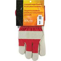 Superior Warmth Winter-Lined Fitters Gloves, Large, Grain Pigskin Palm, Thinsulate™ Inner Lining SM615R | Johnston Equipment