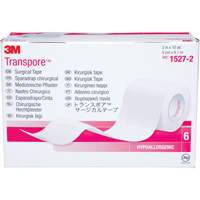Transpore™ Surgical Tape, Class 1, 30' L x 2" W SN771 | Johnston Equipment