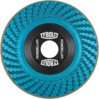 Rondeller Depressed Centre Grinding Wheel, 4-1/2", 36 Grit, 7/8", 13300 RPM, Type 29 TCT378 | Johnston Equipment