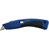 Couteau utilitaire, Robuste, Prise en Plastique/Caoutchouc TCT964 | Johnston Equipment