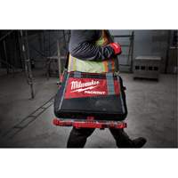 Packout™ Tool Bag, Ballistic Nylon, 8 Pockets, Black/Red TEQ857 | Johnston Equipment