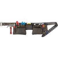 Constructor's Tool Belt, Leather, Tan TEQ924 | Johnston Equipment