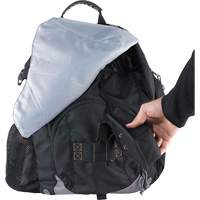 Arsenal<sup>®</sup> 5143 Tool Backpack, 15" L x 8" W, Black, Polyester TEQ974 | Johnston Equipment