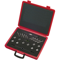 Tap & Die Sets with Production Hand Taps and Carbon Steel Round Adjustable Dies, 20 Pieces TGJ638 | Johnston Equipment