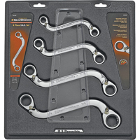 "S" Reversible Wrench Set - 4 Pieces TGZ833 | Johnston Equipment