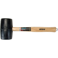 Rubber Mallet, 32 oz., Wood Handle TJZ044 | Johnston Equipment