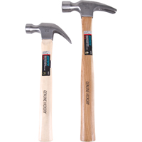 Hickory Handle Hammer Set, 2 Pieces TLV114 | Johnston Equipment
