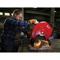 Abrasive Chop Saw, 14", 3900 No Load RPM, 120 V, 15 A TLV202 | Johnston Equipment