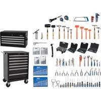 Master Tool Set with Steel Chest and Cart, 238 Pieces TLV423 | Johnston Equipment