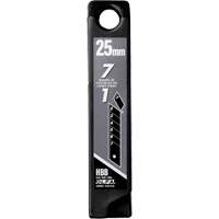 Ultra-Sharp Black Replacement Blades, Snap-Off Style TLV719 | Johnston Equipment