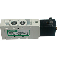 Pilot 5-Way 2-Position 4-Way Solenoid Valves, 1/8" Pipe, 150 PSI TLY603 | Johnston Equipment