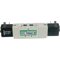 Pilot 5-Way 2-Position 4-Way Solenoid Valves, 1/8" Pipe, 150 PSI TLY605 | Johnston Equipment