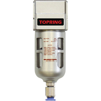 Filters, Modular, 1/4" NPT, Semi-Automatic Drain, For Water TLZ609 | Johnston Equipment