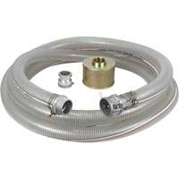 Reinforced Suction Hose Kit for Water Pump, 2" x 300" TMA094 | Johnston Equipment