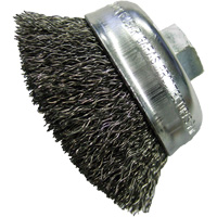 6" Crimped Wire Wheel Cup Brushes TT301 | Johnston Equipment