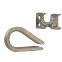 Wire Rope Thimble And Rope Clamp TTB090 | Johnston Equipment