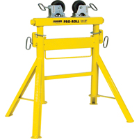 Pro Roll™ Pipe Stand, 2000 lbs. Load Capacity, 36" Pipe Capacity TTT500 | Johnston Equipment