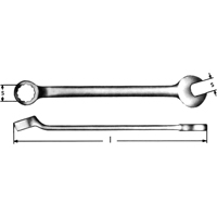Combination Wrenches, 3/8", 6-5/16" Length TX692 | Johnston Equipment