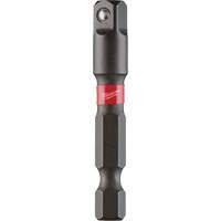Shockwave™ Impact Driver Socket Adapter, 1/4" Drive Size, 1/4" Male Size, Ball, 1-7/8" L TYF467 | Johnston Equipment