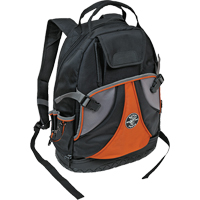 Tradesman Pro™ Electrician's Backpack Organizer, 14" L x 7" W, Black, Ballistic TYO472 | Johnston Equipment