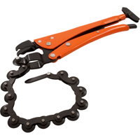 Locking Chain Pipe Cutter Pliers, 12-1/2" Length, Omnium Grip TYR746 | Johnston Equipment