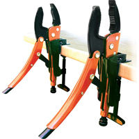 Hands Free Locking Plier Grip Set, 4 Pieces TYR834 | Johnston Equipment