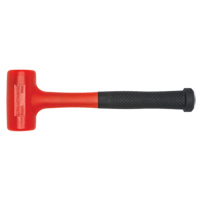 Polyurethane Dead Blow Hammer, 24 oz., Textured Grip, 12" L TYX067 | Johnston Equipment