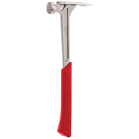 Milled Face Framing Hammer, 17 oz., Solid Steel Handle, 16-1/8" L TYX834 | Johnston Equipment