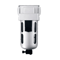 Air Filter, Modular, 1/4" NPT, Semi-Automatic Drain TYY165 | Johnston Equipment