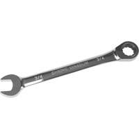 SAE Ratcheting Combination Wrench, 12 Point, 3/4", Chrome Finish UAD660 | Johnston Equipment