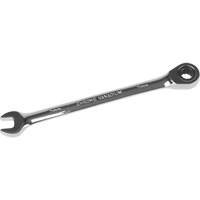 Metric Ratcheting Combination Wrench, 12 Point, 7 mm, Chrome Finish UAD665 | Johnston Equipment