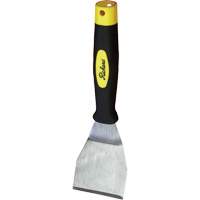 Bent Chisel Scraper, Carbon Steel Blade, 6" Wide, Plastic Handle UAD787 | Johnston Equipment