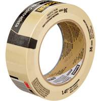 Scotch<sup>®</sup> Contractor Grade Masking Tape, 36 mm (1-1/2") x 55 m (180'), Beige UAE329 | Johnston Equipment