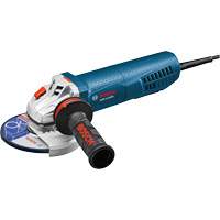 High-Performance Angle Grinder with Paddle Switch, 6", 120 V, 13 A, 9300 RPM UAF203 | Johnston Equipment