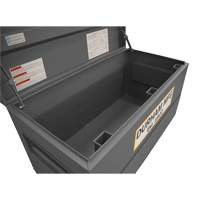 Jobsite Storage Box, 48" x 24" x 27-13/16", Steel, Grey UAI845 | Johnston Equipment