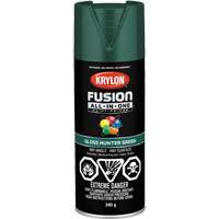 Fusion All-In-One™ Paint, Green, Gloss, 12 oz., Aerosol Can UAJ413 | Johnston Equipment