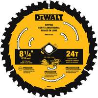 Circular Saw Blade, 8-1/4", 24 Teeth, Wood Use UAJ625 | Johnston Equipment