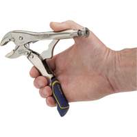 Vise-Grip<sup>®</sup> Fast Release™ 7WR Locking Pliers with Wire Cutter, 7" Length, Curved Jaw UAK287 | Johnston Equipment