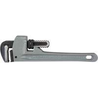 Pipe Wrench, 1-1/2" Jaw Capacity, 10" Long, Ergonomic Handle UAL053 | Johnston Equipment