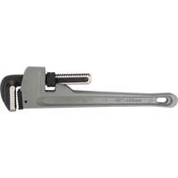 Pipe Wrench, 2-1/2" Jaw Capacity, 18" Long, Ergonomic Handle UAL056 | Johnston Equipment