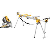 Double Bevel Sliding Compound Mitre Saw with Stand UAL183 | Johnston Equipment