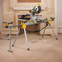 Double Bevel Sliding Compound Mitre Saw with Stand UAL183 | Johnston Equipment