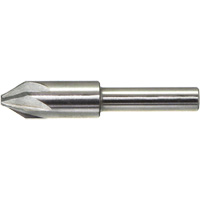 Drillco<sup>®</sup> Chatterless Countersink, 3/16", High Speed Steel, 60° Angle, 6 Flutes UAU008 | Johnston Equipment