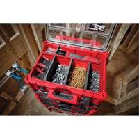 Packout™ Deep Organizer, 19-7/10" W x 15-1/5" D x 7" H, Red UAU069 | Johnston Equipment