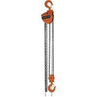 KCH Series Chain Hoists, 10' Lift, 6600 lbs. (3 tons) Capacity, Alloy Steel Chain UAW089 | Johnston Equipment