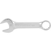 Stubby Combination Wrenches, 18 mm, Chrome Finish UAW644 | Johnston Equipment