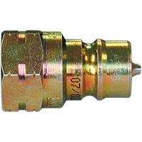 Hydraulic Quick Coupler - Plug, Steel, 1/8" Dia. UP264 | Johnston Equipment