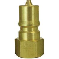 Hydraulic Quick Coupler - Brass Plug UP277 | Johnston Equipment