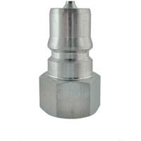 Hydraulic Quick Coupler - Plug, Stainless Steel, 1/2" Dia. UP355 | Johnston Equipment